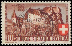 Switzerland #B95, Complete Set, 1939, Military Related, Used