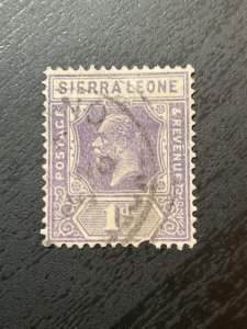 Sierra Leone SC# 123 Used