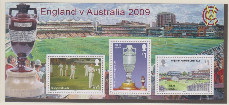 Isle of Man 2009 - Cricket,  Mint Sheet - U/Mint