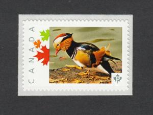 MANDARIN DUCK male Canada Picture Postage p7du2/2