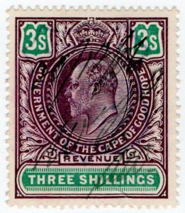 (I.B) Cape of Good Hope Revenue : Stamp Duty 3/-