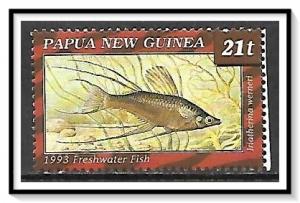 Papua New Guinea #810 Saltwater Fish Used