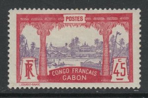 Gabon, Scott 43 (Yvert 43), MHR