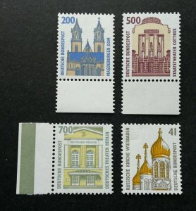 Germany Mix Lot 1 Sights Church Magdeburg Cathedral Russian 1993 (stamp) MNH