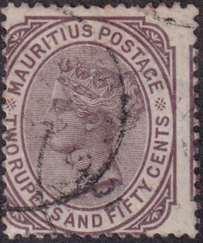 Mauritius 1880 SC 67 Used 