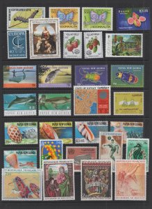 Worldwide MNH singles CV $42.40 - cheap!