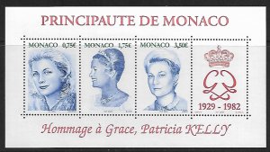 Monaco - # 2349 - Princess Grace - MS - MNH.....{ONL23}