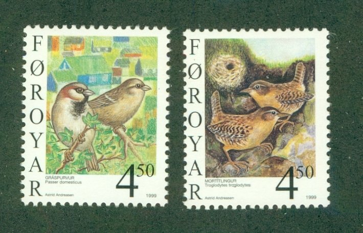 FAROE ISLANDS 350-1 MNH CV $2.50 BIN $1.50