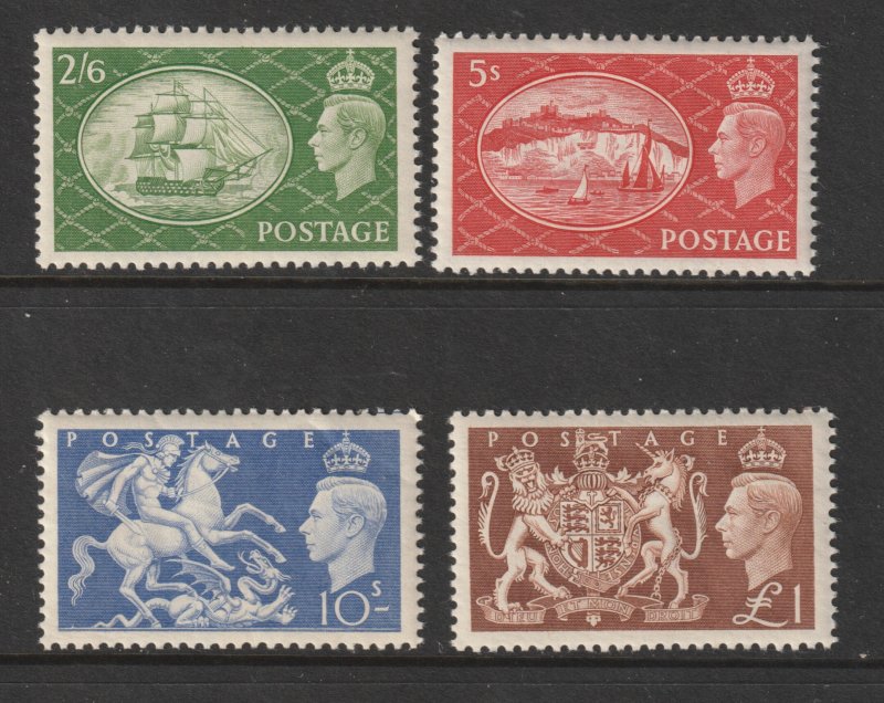 Great Britain the KGVI 1951 set MLH