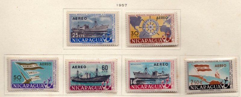 Nicaragua     C398 - 403       MH OG