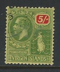 British Virgin Islands  used s.c.#  66