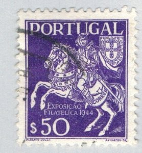 Portugal 635 Used Postrider 1944 (BP67112)