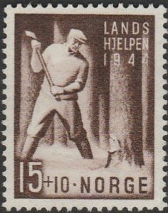 Norway, #B40  MNG,  From 1944