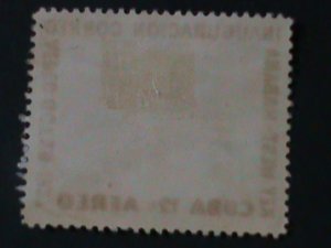 ​CUBA-SC#C172 30TH ANNIV: AIRMAIL SERVICE TO HAVANA-USED-VF-VERY OLD STAMP