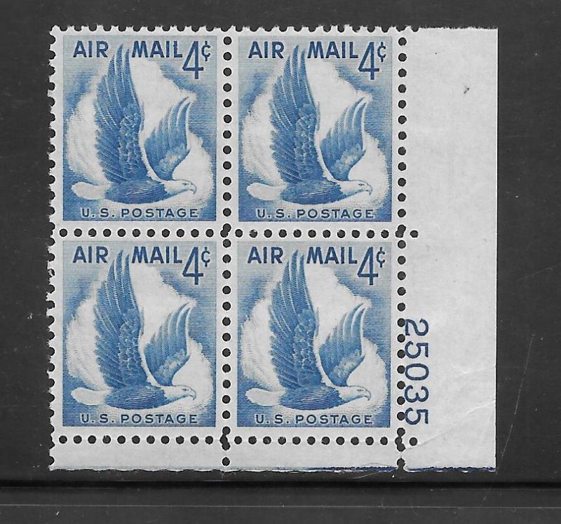 #C48 MNH Plate Block