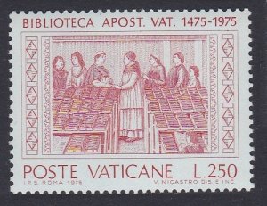 Vatican 500th Anniversary of Apostolic Library 250L 1975 MNH SC#583 SG#645
