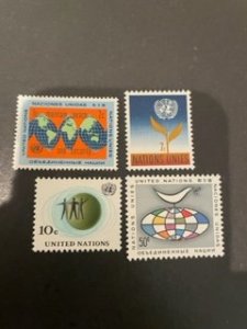 United Nations sc 125-128 MNH