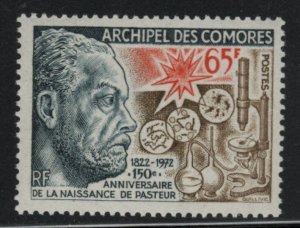 Comoro Islands Scott 106  MNH** Louis Pasteur stamp
