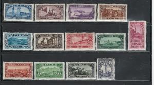 SYRIA 1925 VIEW of ALEXANDRETTA #173 - 185 MNH $22.00