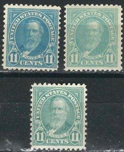 US 692 Shades MNH F/VF 1931 SCV $11.25