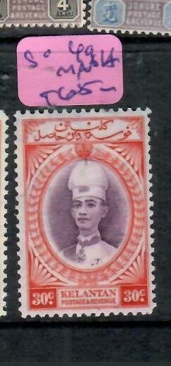 MALAYA  KELANTAN (P0212B)  30C  SULTAN  SG 49   MNH 