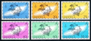 Anguilla #199-204  Set of 6 MNH