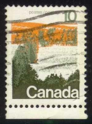 Canada #594 Forest, Central Canada, used (0.20)