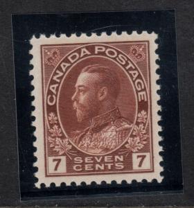 Canada #114b Very Fine Never Hinged