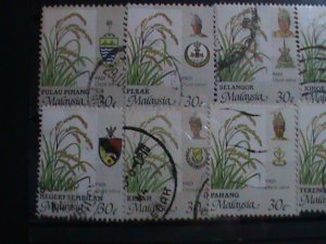 ​MALAYSIA STAMPS: 1986 SC#196 -VERY OLD  USED SETS STAMP. VERY RARE