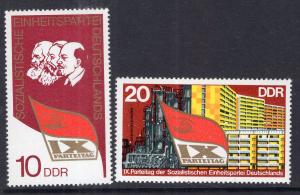 DDR #1719-1720 MNH CV$0.50