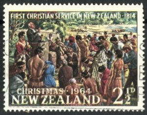 NEW ZEALAND - SC #366 - USED - 1964 - Item NZ203