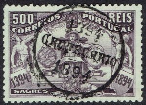 PORTUGAL 1894 HENRY 500R USED