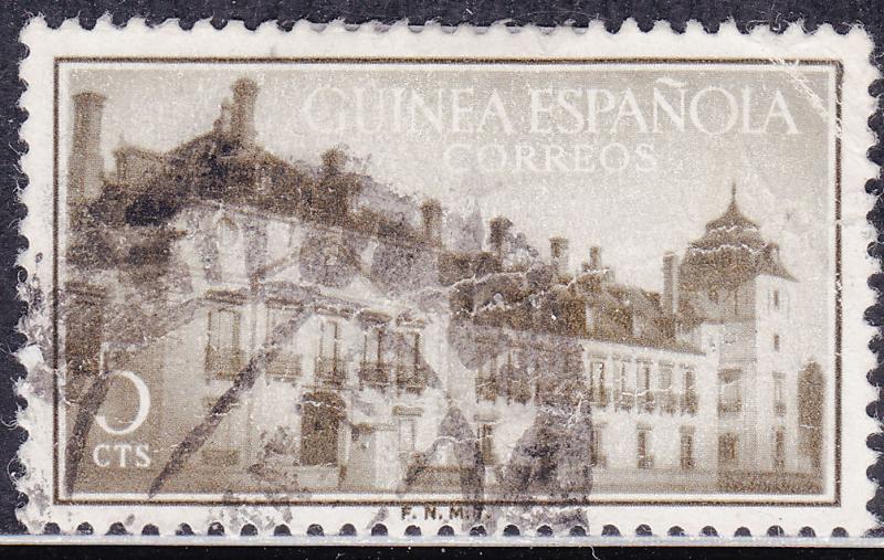 Spanish Guinea 340 USED 1955 Palace of Pardo