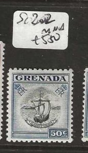 GRENADA   SG202     QEII   50C    BOAT         MNH        P0127A H