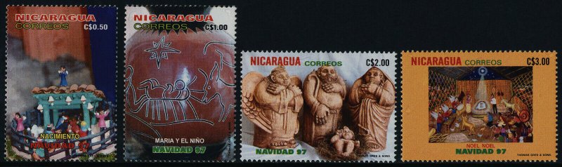 Nicaragua 2240-3 MNH Christmas, Nativity