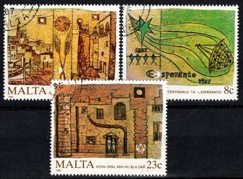 Malta #700-02  F-VF Used CV $4.10 (X5705)