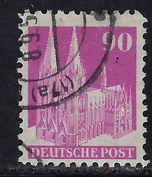 Germany AM Post Scott # 657, used