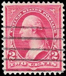 1897 US SC # 279Bf USED SUPERB NH ng  MACHINE CANCEL -  VERY SOUND 