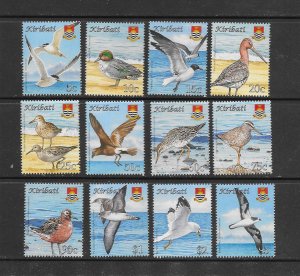 BIRDS - KIRIBATI #927-38  MNH