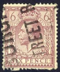 Great Britain Sc# 167a Used (a) 1913 6p dull violet King George V