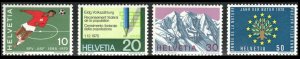 Switzerland  #517-520  Mint NH   CV $2.70