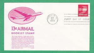 #C79a Winged Envelope  -  Anderson Cachet BD!