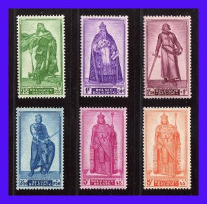 1946 - Belgica - Scott n  B 426 - B 431  - gran lujo - MNH - ME-040 - 03