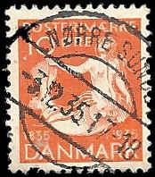 Denmark  - 248   - Used - SCV-0.25