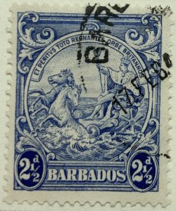 AlexStamps BARBADOS #196 XF Used 