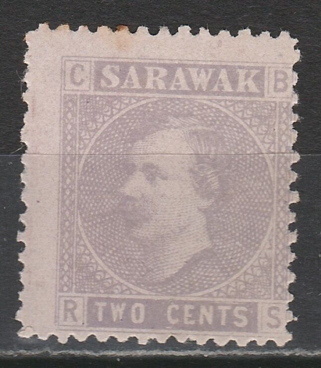 SARAWAK 1875 RAJA BROOKE 2C