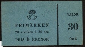 Sweden 517a Booklet Mint never hinged
