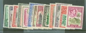 Solomon Islands (British Solomon Islands) #67-79 Mint (NH) Single (Complete Set)