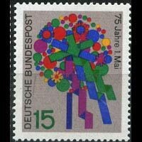 GERMANY 1965 - Scott# 926 May Day Set of 1 NH