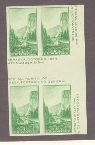 United States #769a Unused Multiple